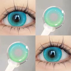 Brand Name: YICKYUE Item Type: Color Contact Lenses Model Number: Contact Lenses Material: HEMA-NVP Package Quantity: TWO PIECES Thickness(mm): 0.06-0.15 mm Hign-concerned Chemical: None Number of Pieces: COMBO External Testing Certification: ce Diameter (mm): 14.0-14.5mm Contact Lenses Type: Yearly Disposable Certification: CE Anime Makeup Products, Tomboy Makeup, Green Contact Lenses, Green Cosplay Contacts, Olive Green Contact Lenses, Turquoise Contact Lenses