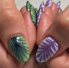 Orchid Nails, Nail Design Glitter, Art Deco Nails, Punk Nails, Minimalist Nails, Fabulous Nails