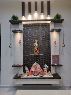 Temple Room, Varun Tej, Kampar, Modern Townhouse, Bedroom Cupboard Designs, Craft Wall