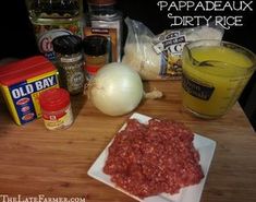 ingredients to make an appetizer sit on a cutting board