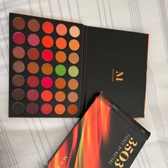 New! Morphe Pallet 3503 Fierce By Nature Nature Makeup, Morphe Eyeshadow, Morphe Makeup, Makeup Brands, Makeup Palette, Black Orange, Makeup Eyeshadow, Orange Black, Natural Makeup