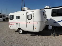 an rv parked in a parking lot with the words extra ordinary best for sale