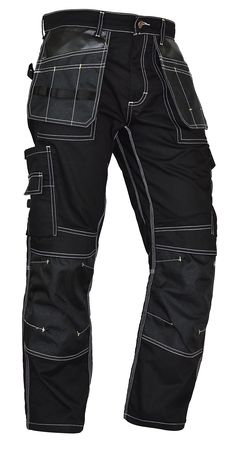 PRICES MAY VARY. Made of 65% Polyester 35% Cotton . Comfortable & Durable Work Utility Pants Or Workwear Trousers. Cordura Reinforced Knee for Protection & Cordura Holster Pocket. Additional Pockets for Carrying More Tools. Reliable Protection & Functionality for Every Working Day. Multi-Function Pants Suitable for Many Uses & Trades. Combination of Polyester, Cotton & Cordura Reinforcement Make these trousers Valuable While You are at Work. Zip Fly with Button. A Slight Cosmetic Variation in Co Construction Pants, Safety Clothing, Workwear Trousers, Utility Pants, Punk Outfits, Pants Men, Work Pants, Alternative Fashion, Cyberpunk