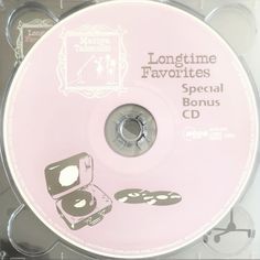 a cd with the words long time favorites on it's disc sleeve and label