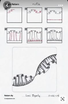 the diagram shows how to draw an object with straight lines and curved objects in it