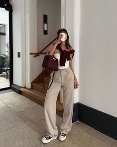 Casual Brunch Outfit, 00s Mode, Chique Outfit, Stile Hijab, Mode Zara, Downtown Outfits, Skandinavian Fashion, Chique Outfits, Uni Outfits