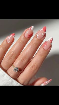 White Nail, Almond, Manicure, Nail Polish, Nail Art, Ring