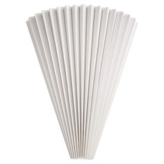 a large white fan sitting on top of a table