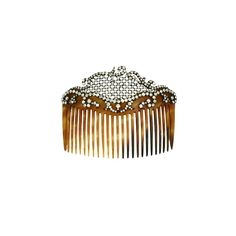 An exquisite Belle Epoque haircomb from about 1890 of fine hand set pastes in a silvered metal mount. Excellent condition. Retro Updo, Edwardian Hairstyles, Antique Hair Combs, Vintage Hair Combs, Edwardian Jewelry, Hair Adornments, Couture Vintage, Edwardian Era, Curly Hair Tips