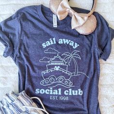 Disney Cruise Family, Disney Cruise Shirts, Disney Cruise Vacation, Disney Cruise Tips, Disney Vacation Shirts, Cruise Shirt, Cruise Outfits, Family Cruise, Club Shirts