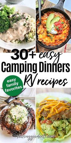 camping dinner ideas that are easy to make and delicious