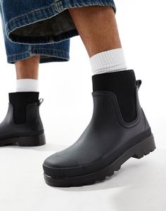 Shoes, Boots & Sneakers by ASOS DESIGN Embrace the elements Pull tab for easy entry Sock-like cuff Round toe Chunky sole Lugged tread Rave Outfit, Wellington Boots, Winter Party Dress, Swimwear Sale, Rave Outfits, Active Wear Leggings, Hoodies For Sale, Petite Maternity, Floral Dress Black