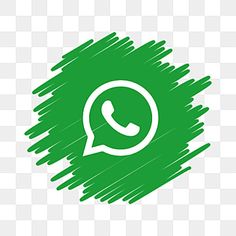 a green phone icon with the text whatsapp on it, and an image of a