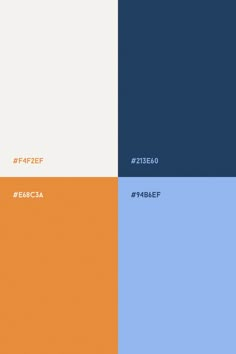 Baby blue, dark blue, white and orange color palette Color Hunt, Orange Color Palette, Orange Palette, Orange Color Schemes, Website Color Palette, Color Design Inspiration, Orange Color Palettes, Hex Color Palette, Color Palette Yellow