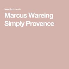 the words marcus wareing simply proven are in white letters on a pink background