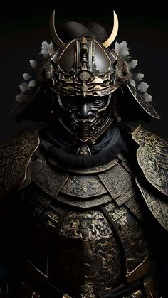 Japanese Art Samurai Wallpaper, Samurai Iphone Wallpaper, Samurai Armor Design, Mascara Samurai, Japanese Shogun, Golden Samurai, Samurai Aesthetic, Shogun Wallpaper, Shogun Samurai