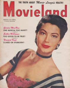 an old magazine cover with a woman wearing a striped top and black choker on the front