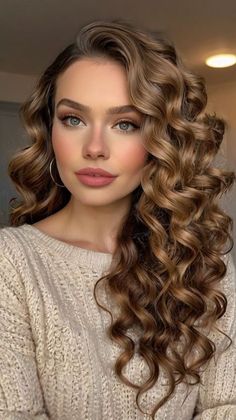 Hair Sculpting, Medium Hairstyles For Women, Christmas Hairstyle, Sparkly Hair Accessories, Glamour Look, Two Braid Hairstyles, Framing Highlights, Trendy Nail Designs, Cabello Hair