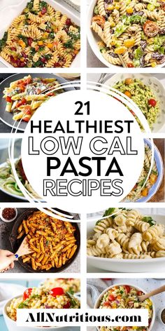 twelve healthy low carb pasta recipes that are easy to make and delicious for lunch