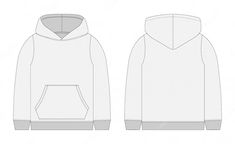 This is a Techpack of a Hoodie like in the Picture Clothes Mockup Free, Hoddies Outfits Men, Hoddies Outfits, Hoodie Template, Technical Sketch, Clothing Templates, Hoodie Jacket Men, Grey Hoodie Men, Clothing Sketches