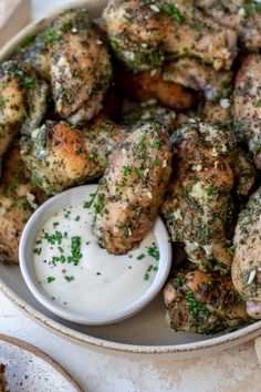 Ranch Chicken Wings