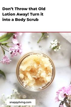 Have you ever bought a lotion or body wash, only to realize it's not your favorite anymore? Before you toss it out, consider transforming it into a luxurious body scrub instead! It's a simple and sustainable way to make the most out of your products. Give it a try and pamper your skin with a DIY exfoliating treatment at home. Make the most out of what you have and indulge in self-care with this easy beauty hack! Diy Exfoliating Body Scrub, Handmade Body Scrub, Moisturizing Body Scrub, Fall Out Of Love, Xmas Projects, Chewable Vitamins, Body Scrub Recipe, Skin Scrub