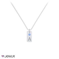 This necklace is the perfect gift for any occasion! Celebrate those closest to the heart by selecting 1-5 tags with birthstones to represent loved ones. Personalize by engraving an initial on each tag for an extra special touch. Customize in your choice of sterling silver or gold. This necklace comes with a cable chain in sterling silver, and a dainty rope chain in white, yellow, or rose gold. In gold, you can upgrade to our diamond cut cable chain for a thicker look and more sparkle. Cutout Letters, Initial Tag Necklace, Sister Jewelry, Mens Engagement, Bar Pendant, Gold Plated Silver, Bar Necklace, Tag Necklace, Wedding Necklace