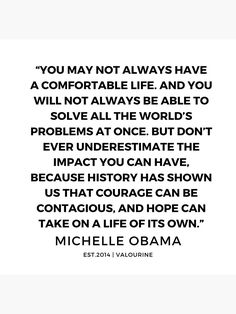 "9 | 191112 | Michelle Obama Quotes" Poster by QuotesGalore | Redbubble Am I Good Enough, Inspiring Women, Boss Quotes