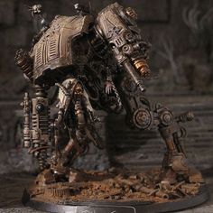 ￼ 40k Kitbash, Chaos Knight, Lego Army, Imperial Knight, Warhammer 40k Miniatures, Miniature Figures