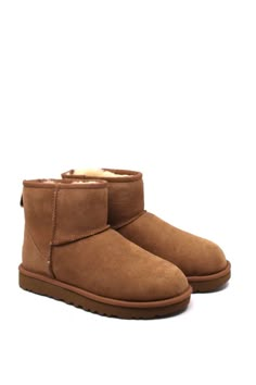 ugg classic mini chestnut Ugg Mini 2, Ugg Mini Ii, Classic Mini Uggs, Uggs Mini, Mini Uggs, Ugg Classic Mini Ii, Ugg Booties, Chestnut Uggs, Classic Ugg Boots