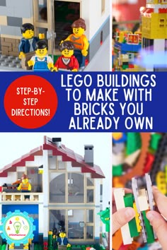 lego buildings to make with bricks you already own and instructions on how to build them