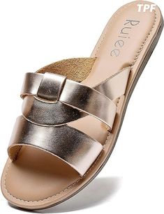 #fashion #fashionista #fashionable #style #stylish #clothing #clothes #outfits #ootd #look #simple #minimalist #casual #basic #classy #classic #chic #elegant #sandals #flipflop #gold #summer #summerstyle #shopping #ad #amazon #amazondeals #amazonfashionfinds #shopping #ad Handmade Leather Shoes Pattern, Shoes Pattern, Shoe Making, Ladies Sandals, Elegant Sandals, Handmade Leather Shoes, Shoe Trends, Sandals Flat, Shoe Pattern