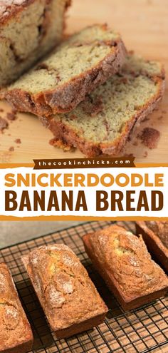 Here's a quick bread recipe for your fall baking ideas! It's a unique twist on a moist homemade banana bread. Packed with cinnamon sugar goodness, this is the BEST Snickerdoodle Banana Bread. The perfect morning breakfast this season! Banana And Cinnamon Bread, Yummy Banana Recipes, Pound Bread, Banana Bread Recipe 1 Banana, Banana Bread Best Ever, Banana Bread Recipe Unique, Bakery Banana Bread, Best Ever Banana Bread Recipe, Banana Bread Variations Recipe