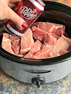 Dr Pepper Bbq Ribs, Slow Cooker Ribs, Pot Recipes Easy, Crock Pot Recipes, God Mat, Bbq Ribs