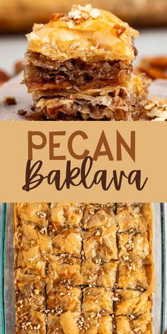 pecan bakela is an easy dessert that's ready to be eaten