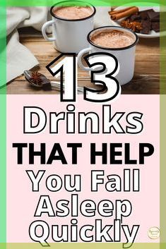 Suffering with insomnia? Struggling to sleep? Try these scientifically proven sleep inducing bedtime drinks to ease insomnia. Bedtime Drinks For Sleep, Drinks For Sleep, What Helps You Sleep, Fall Asleep Quickly, Sleep Drink, How Can I Sleep, Time Routine, Ways To Sleep, Sleep Remedies