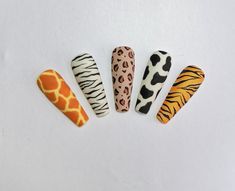 Animal Nail Designs, Minx Nails, Nail Designs Valentines, Nail Art Designs Diy, Animal Nails, Animal Print Nails, Nail Art Videos