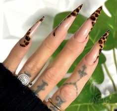 Ideas Nails Summer, Nails Summer Nails, Leopard Print Nails, Print Nails, Glow Nails, Leopard Nails, Dope Nail Designs