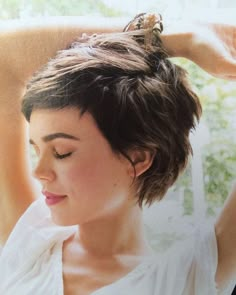 New Short Hairstyles, Haircut Hairstyle, Penteado Cabelo Curto, Hair Haircut, Pixie Hairstyles, Hair Today, Great Hair, Short Hairstyles For Women