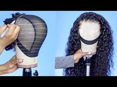 Wig With Closure, Make A Wig, Sew In Wig