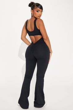 Available In Black, Tangerine, And Hot Pink. Active Jumpsuit Scoop Neck Padded Cut Out Detail Sleeveless Super Soft Ruched Medium Impact Stretch Body 77% Polyester 23% Spandex Inner Mesh 82% Nylon 18% Spandex Imported | Body Burn Super Soft Active Jumpsuit in Black size XS by Fashion Nova Shake Recipes, Black Jumpsuit, Fashion Nova, Hot Pink, Scoop Neck, Cut Out, Women's Fashion, Cherry, Cute Outfits