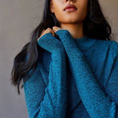 Details Product Sku: 63595680; Color Code: Blue Lightweight Sweater-Knit Turtleneck Top In A Classic Silhouette We Love. From Bdg And Only At Uo. Sold Out. Content + Care - 60% Cotton, 40% Rayon - Hand Wash - Imported Size + Fit - Model In Black Is 5’5” And Wearing Size Small - Measurements Taken From Size Small - Chest: 23” - Length: 21.5” Urban Outfitters Crew Neck Winter Sweater, Urban Outfitters Crew Neck Sweater For Winter, Blue Textured Knit Cropped Sweater With Crew Neck, Blue Ribbed Stretch Sweater, Blue Stretch Ribbed Sweater, Blue Cozy Knit Cropped Sweater, Blue Ribbed Turtleneck Sweater, Cozy Blue Knit Cropped Sweater, Blue Ribbed Long Sleeve Cropped Sweater