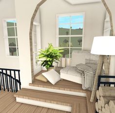 Blocksburg Room Ideas￼, Bloxburg Build Ideas, Bloxburg Home, House Decorating Ideas Apartments, Small House Layout, Bloxburg House Ideas Layout, Simple Bedroom Design, Bloxburg Houses