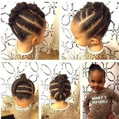 Twisted Hair, Pelo Afro, Girls Braids