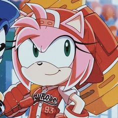 sonic the hedgehog and shadow the cat are playing baseball in their respective uniforms, with one holding a bat