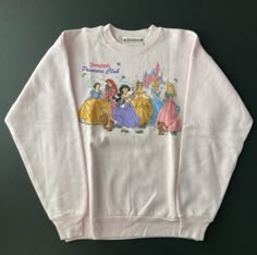 Vintage Disneyland Shirt, Vintage Disney Sweater, Retro Disney Sweatshirt, Vintage Disney Crewneck, Disney Princess Sweatshirt, Disneyland Fits, Disney Park Outfit, Disney Attire, Disney Wear