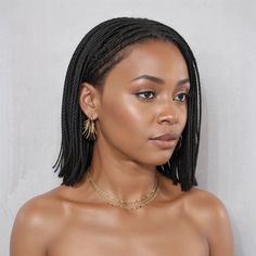 Braided Hairstyles Bob, Black Braided Hairstyles, Hairstyles Bob, Senegalese Twists, Short Box Braids Hairstyles, Short Box Braids, Bob Braids, Box Braids Hairstyles For Black Women, Cute Box Braids Hairstyles