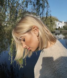 Xenia Adonts, Blonde Hair Inspiration, Blonde Hair Looks, Penteado Cabelo Curto, Short Blonde Hair, Cut My Hair, Hair Inspo Color, Bad Hair, Blonde Hair Color