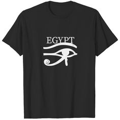 an egyptian eye t - shirt with the word egypt on it