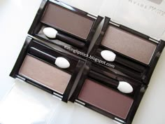 Lipstick Maybelline, Taupe Eyeshadow, Maybelline Eyeshadow, Eyeshadow Singles, Makeup Counter, Natural Glowy Makeup, Natural Eyeshadow, Single Eyeshadow, Beauty Products Drugstore